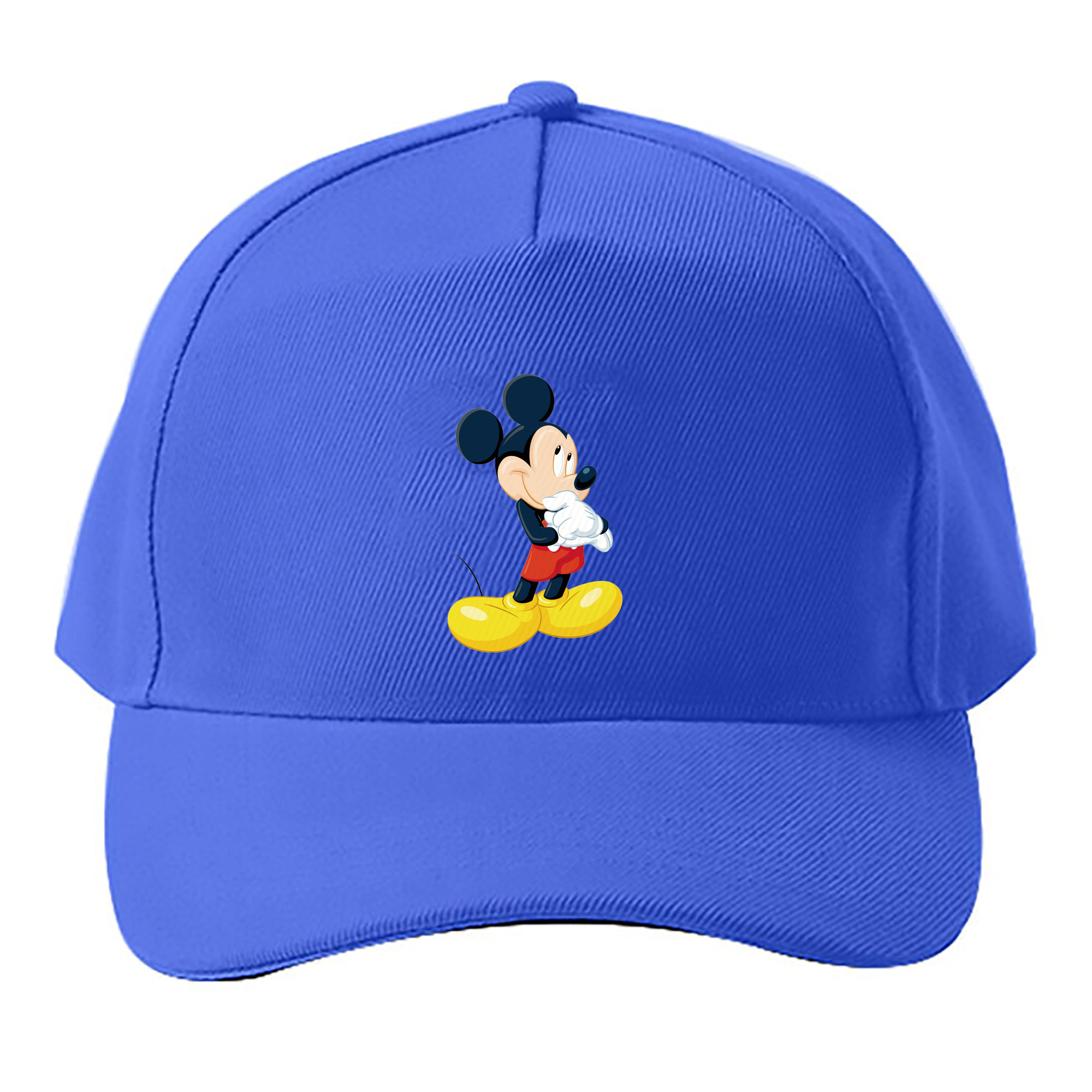（画像用） ミッキーマウス Mickey Mouse ベースボールキャップ 綿100％ 男女兼用 帽子 スポーツ